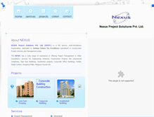 Tablet Screenshot of nexuspspl.com